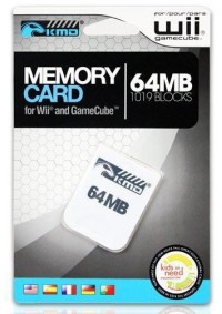 Carte Memoire Pour Nintendo Gamecube Par KMD - 64 MB 1019 Blocks